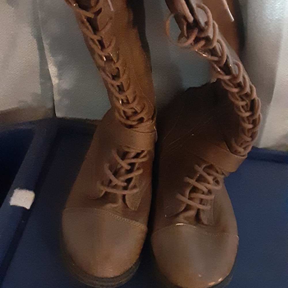 Lace up boots
